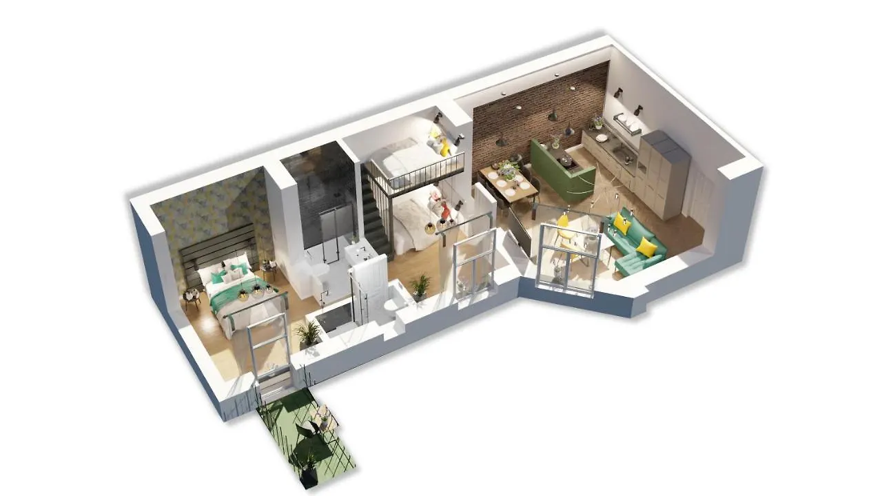 Kurkowa Gamahome Cozy Apartments Krakow 0*,  Poland